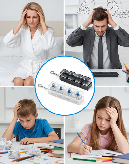 Clicksy Keychain™ Stress Relief Tool™